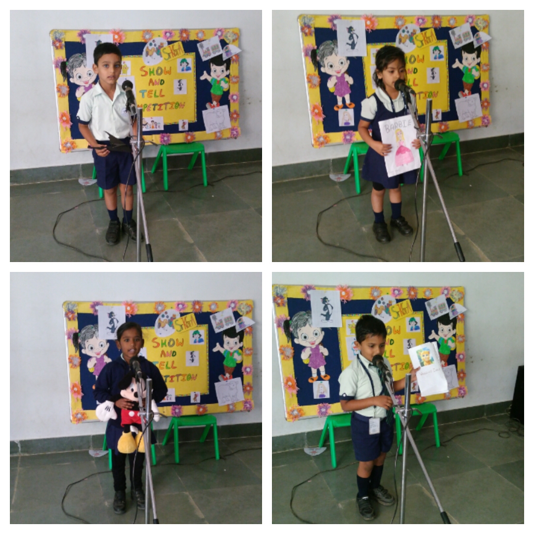 Rhyme competition winners Sr Kg