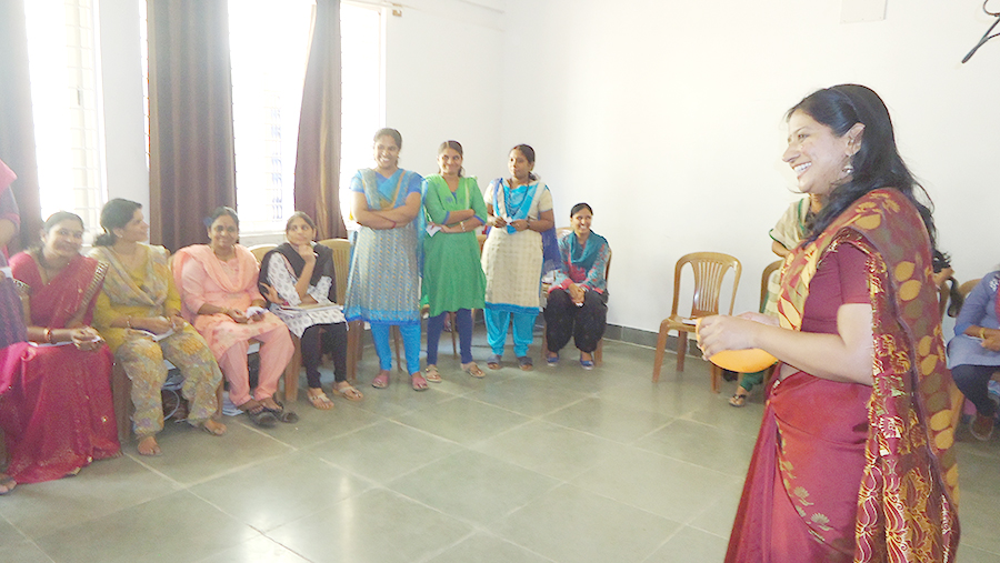 Training by Ms Sreelekha Premjit